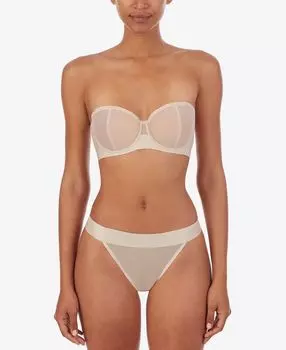 Прозрачный сетчатый бюстгальтер без бретелек DK4939 DKNY