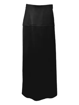 Прямая юбка Jil Sander, черный