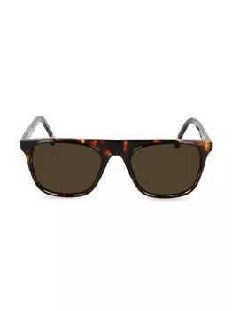 Прямоугольные солнцезащитные очки Cavendish 53 мм Paul Smith, черный