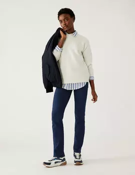 Прямые эластичные джинсы Sienna Marks & Spencer