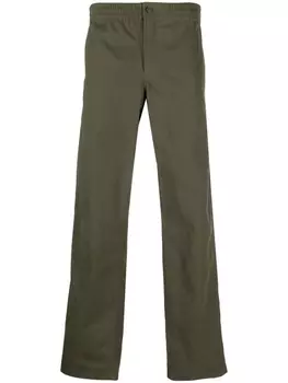 Прямые брюки A.P.C., зеленый