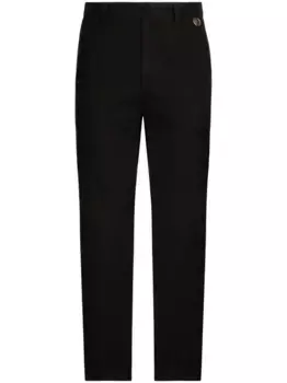 Прямые брюки DOLCE & GABBANA, черный