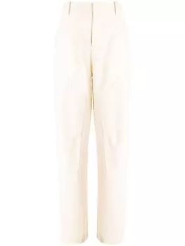 Прямые брюки карго Malia rag & bone, бежевый