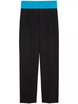 Прямые брюки MSGM, черный