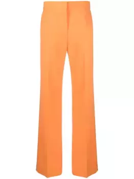 Прямые брюки MSGM, оранжевый