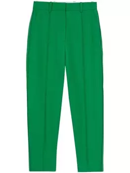 Прямые брюки с завышенной талией 3.1 Phillip Lim, зеленый