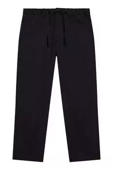 Прямые брюки со шнуровкой Calvin Klein, черный