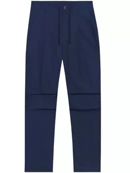 Прямые брюки Studio John Elliott, синий