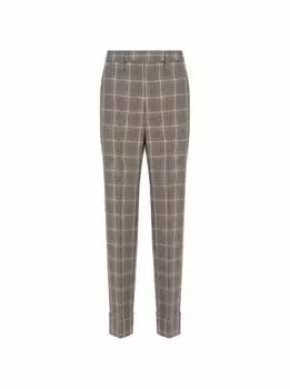 Прямые брюки в клетку Gucci