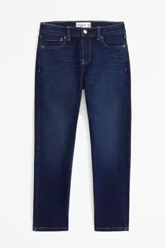 Прямые черные джинсы Abercrombie & Fitch, синий