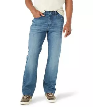 Прямые джинсовые джинсы свободного кроя Wrangler, синий