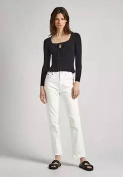 Прямые джинсы ANGLAISE Pepe Jeans, синий деним