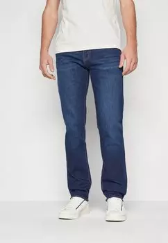 Прямые джинсы Armani Exchange, синий деним