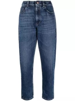 Прямые джинсы Brunello Cucinelli, синий