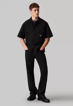 Прямые джинсы Calvin Klein, черный деним