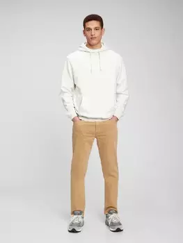 Прямые джинсы Gap, бежевый