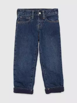 Прямые джинсы Gap, синий