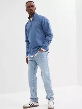 Прямые джинсы Gap, синий