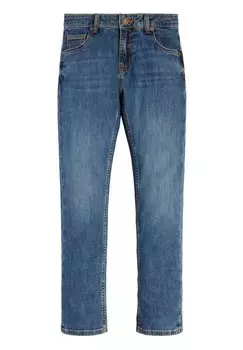Прямые джинсы Guess, синий