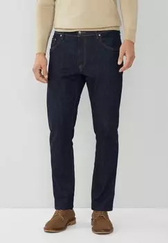 Прямые джинсы Hackett London, синий деним