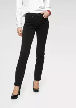 Прямые джинсы Levi's "314 Shaping Straight", черный