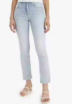 Прямые джинсы Levi's "724 High Rise Straight", синий
