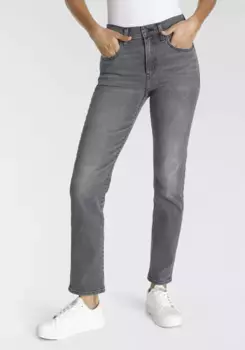 Прямые джинсы Levi's "724 High Rise Straight", цвет Black Sails Warm