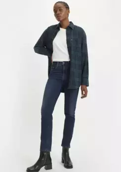 Прямые джинсы Levi's "724 High Rise Straight", цвет Indigo Rinsed
