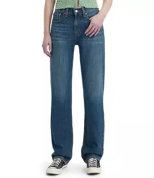 Прямые джинсы Levi's Low Pro со средней посадкой, синий