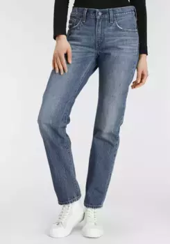 Прямые джинсы Levi's "MIDDY STRAIGHT", синий