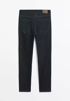 Прямые джинсы Massimo Dutti, синий деним