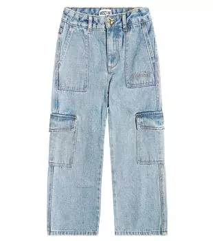 Прямые джинсы Moschino, синий