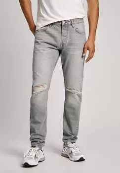 Прямые джинсы Pepe Jeans, серый