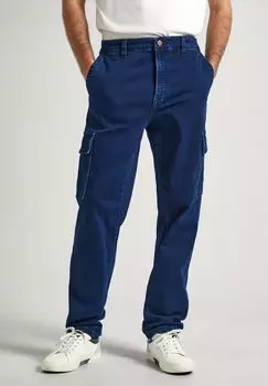 Прямые джинсы Pepe Jeans, синий деним