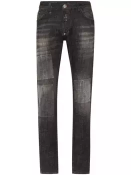 Прямые джинсы Philipp Plein, серый