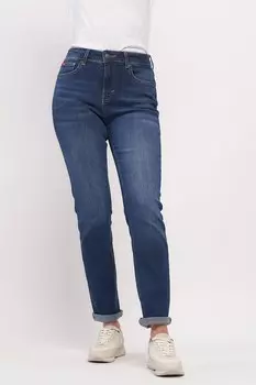 Прямые джинсы с высокой талией Lee Cooper, синий