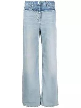 Прямые джинсы с заниженной талией Givenchy, синий