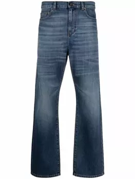 Прямые джинсы Saint Laurent, синий