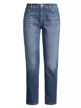Прямые джинсы Skipper Weekend Max Mara, темно-синий