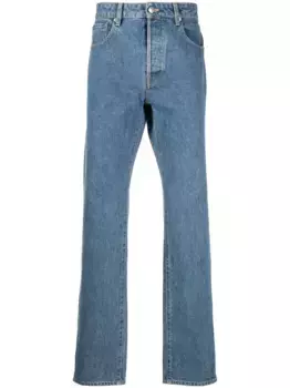 Прямые джинсы средней посадки KENZO, синий