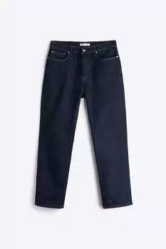 Прямые джинсы ZARA, индиго