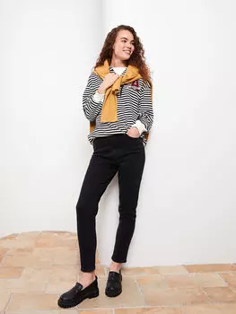 Прямые женские джинсы шаровары LCW Modest