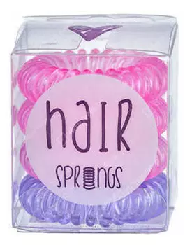 Пружины для волос, резинки для волос, 4 шт Hair Springs