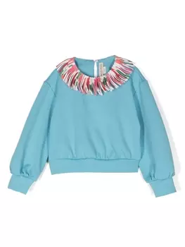 Pucci толстовка с длинными рукавами, синий
