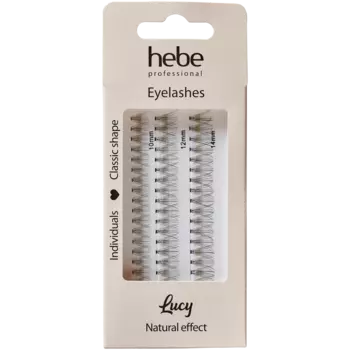 Пучки накладных ресниц Hebe Professional Lucy, 1 упаковка
