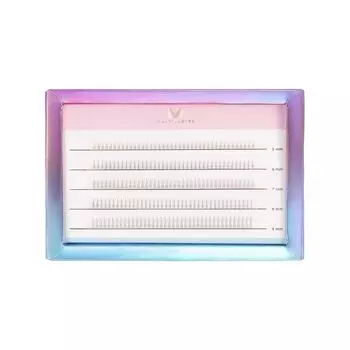 Пучки ресниц для нижнего века, С-образный изгиб, 200 шт./1 упаковка. Many Lashes Lower line