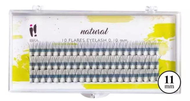 Пучки ресниц Naturals 0,10 C 11 мм Ibra
