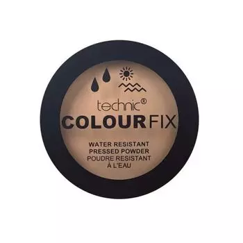 Пудра для лица Polvos Compactos Colour Fix Water Resistant Technic, Hazelnut