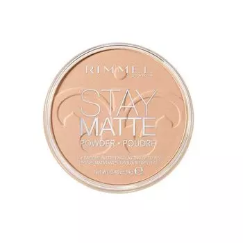 Пудра для лица Stay Matte Polvos Matificantes Rimmel, 05 Silky Beige