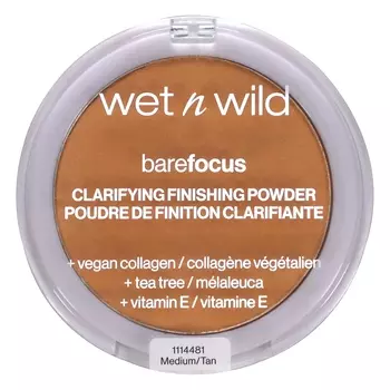 Пудра для лица Wet n Wild Barefocus Clarifying Finishing Powder Medium/Tan